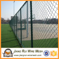 Fabriqué dans Anping Galvanized Chain Link Fences sont utilisés dans un endroit de protection